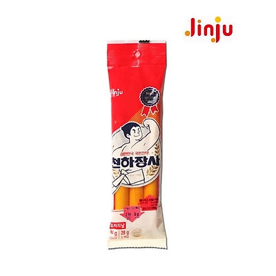 Xúc xích phô mai vị truyền thống Jinju Hàn Quốc 28g Chính hãng 100%