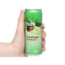 TRÀ BÍ ĐAO LA HÁN QUẢ FUZE TEA PLUS LON 320ML CAM KẾT CHÍNH HÃNG 100%