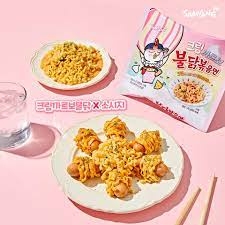 Mỳ khô gà cay Cream Carbona Samyang 140g hàn Quốc mỳ ăn liền đảm bảo sức khỏe 100% nhập khẩu hàn Quốc