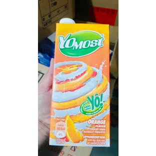 Sữa Chua Uống Tiệt Trùng Yomost Cam Hộp Giấy 1l Chính hãng 100%
