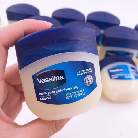 Sáp dưỡng ầm đa năng Vaseline 49g chống nẻ nứt da hàng Mỹ cam kết chính hãng 100%