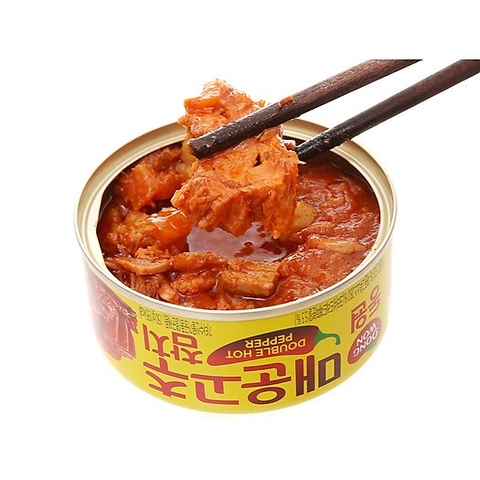 Cá ngừ cay Dongwon Hàn Quốc 100g chuẩn hương vị Hàn Quốc chính hãng