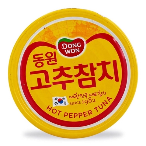 Cá ngừ cay Dongwon Hàn Quốc 100g chuẩn hương vị Hàn Quốc chính hãng