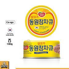 Cá ngừ không cay Light Standard Dongwon 100g Xuất Xứ 100% Từ Hàn Quốc