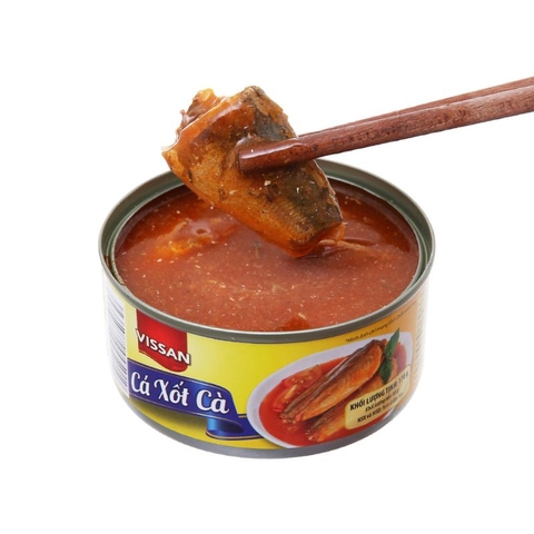 Cá xốt cà Vissan hộp 170g Sản Phẩm Không Chất Bảo Quản Vì Sức Khoẻ Người Việt