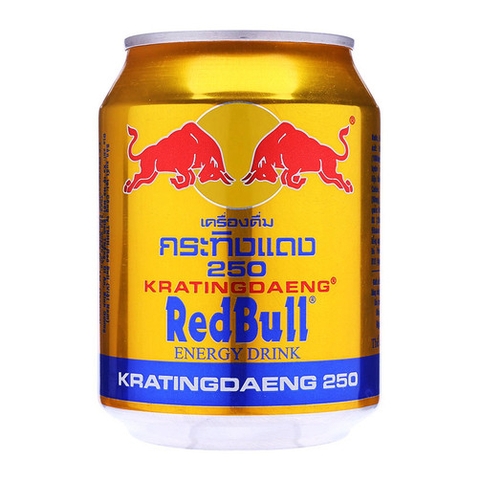 NƯỚC UỐNG TĂNG LỰC REDBULL LON 250ML CAM KẾT 100% CHÍNH HÃNG