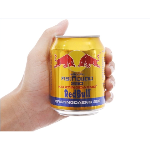 NƯỚC UỐNG TĂNG LỰC REDBULL LON 250ML CAM KẾT 100% CHÍNH HÃNG