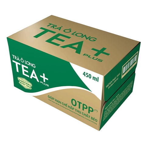 Trà Ô Long Tea Plus 450ml cam kết 100% chính hãng