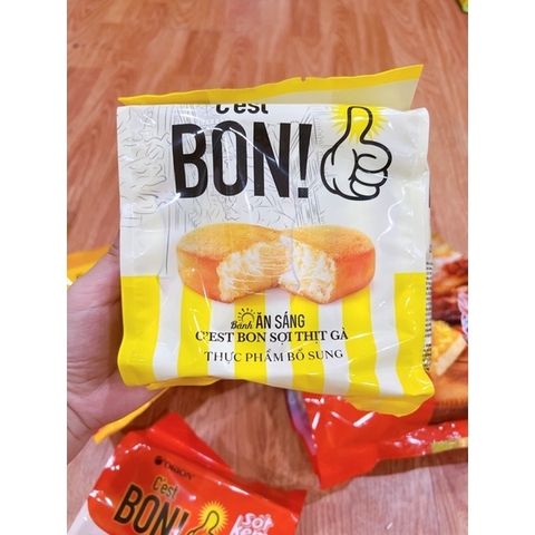 Bánh bons vị trứng muối/ Sợi gà xé/ Kem phô mai 101.5g/8.5g Chính hãng 100%