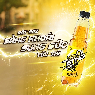 NƯỚC TĂNG LỰC STING VÀNG 320ML CAM KẾT 100% CHÍNH HÃNG