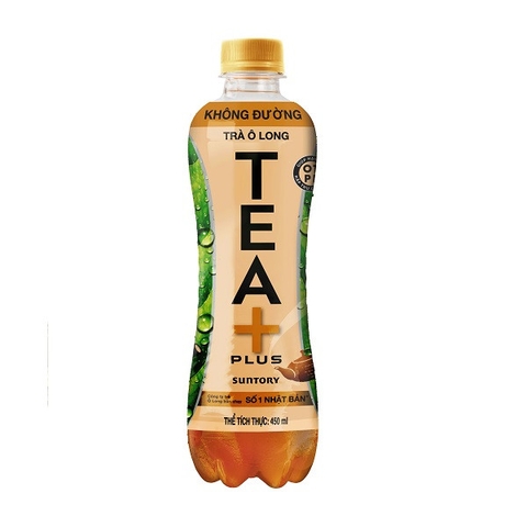 Trà Ô Long Tea Plus 450ml cam kết 100% chính hãng