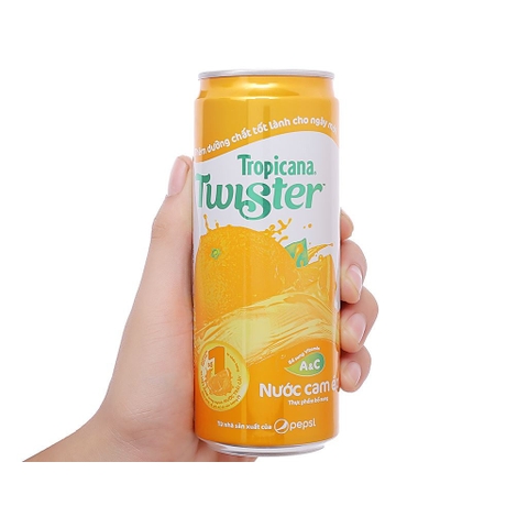 NƯỚC CAM ÉP TWISTER TROPICANA 320ML MÁT LẠNH ĐẬM ĐÀ