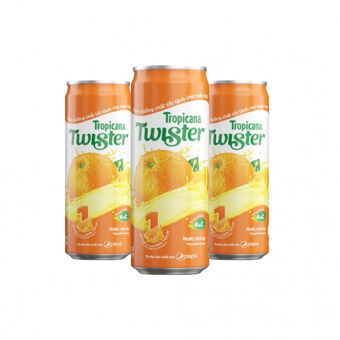 NƯỚC CAM ÉP TWISTER TROPICANA 320ML MÁT LẠNH ĐẬM ĐÀ
