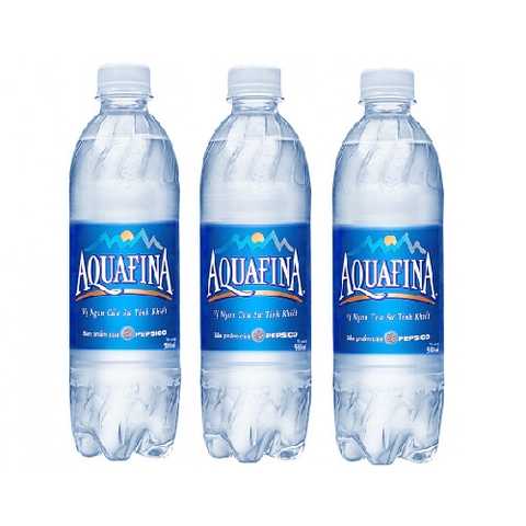 NƯỚC SUỐI AQUAFINA ĐÓNG CHAI 500ML CAM KẾT CHÍNH HÃNG 100%