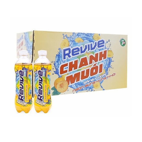 NƯỚC UỐNG ĐIỆN GIẢI REVIVE 390ML/500ML BÙ KHOÁNG BÙ NƯỚC