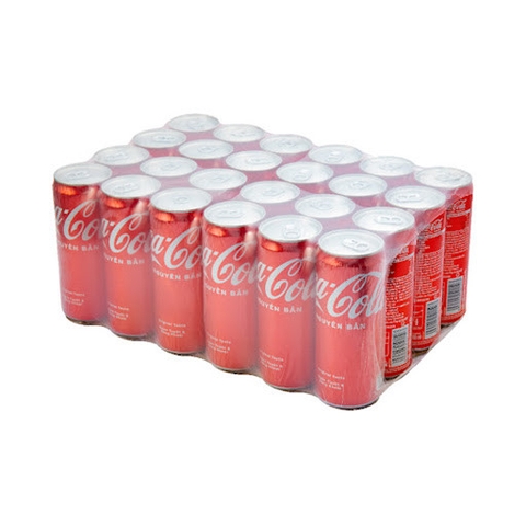 COCA COLA VỊ NGUYÊN BẢN/NO SUGAR/LIGHT/PLUS LON 320ML/330ML CAM KẾT 100% CHÍNH HÃNG