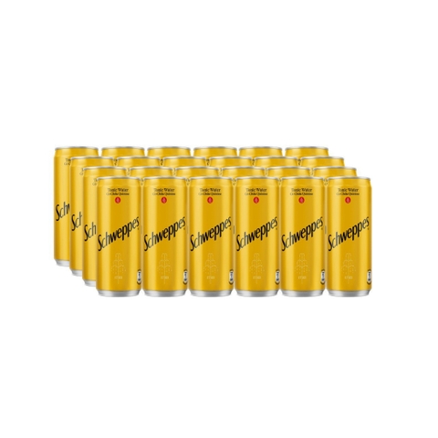 SCHWEPPES HƯƠNG GỪNG GINGER ALE/VÀNG/TRẮNG LON 320ML ĐỦ CÁC VỊ