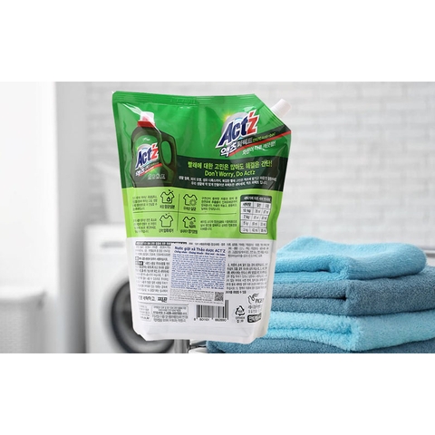 Nước giặt ACTZ tẩy trắng 2.2L Chuẩn hàng nhập khẩu Hàn Quốc