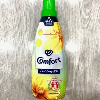 Nước Xả Vải Comfort Đậm Đặc Phơi Trong Nhà Hương Nắng Mới Chai 800ml Cam Kết Chính Hãng 100%