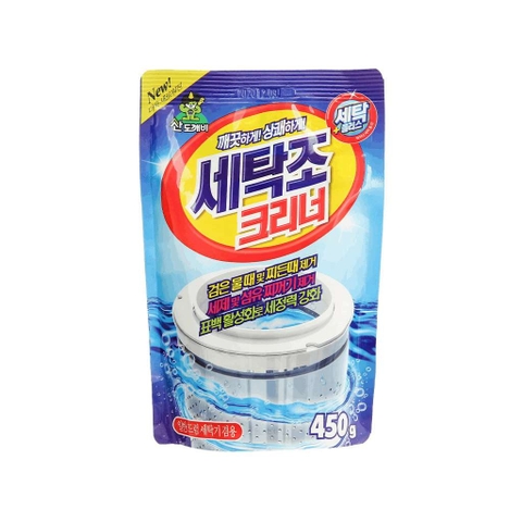 Bột tẩy lồng máy giặt Sandokkeaebi siêu sạch 450G Chuẩn hàng nhập khẩu Hàn Quốc