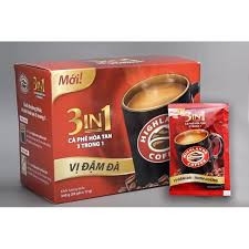 Cà phê hòa tan 3in1 Highlands coffee vị đậm đà (Hộp 10 gói x 17g) thức uống đậm đà vị béo sữa