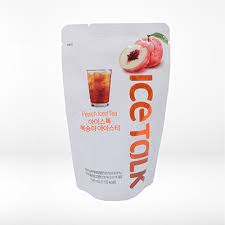 Nước trái cây lạnh ICE TALK Hàn quốc dạng túi 230ml với 4 hương vị cho bạn thoả sức lựa chọn