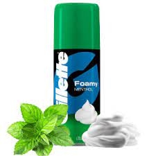 Mouse cạo râu Gillette cao cấp 175g hương bạc hà chính hãng - Mỹ phẩm chăm sóc nam