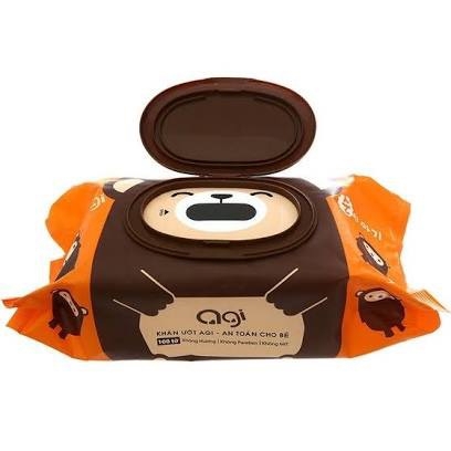 Khăn ướt AGI 100 tờ Siêu mềm mại tốt cho da