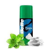 Mouse cạo râu Gillette cao cấp 175g hương bạc hà chính hãng - Mỹ phẩm chăm sóc nam