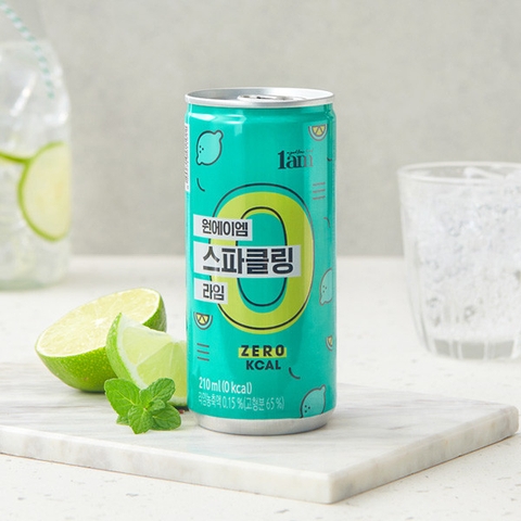 Nước ngọt có gas không calo SPARKLING vị Dứa - Chanh - Táo 210ml/350ml Chuẩn nhập khẩu HQ