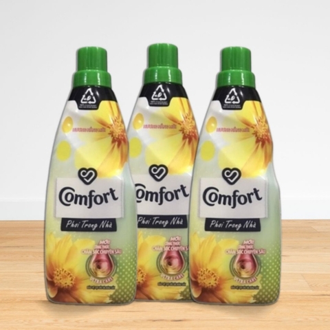 Nước Xả Vải Comfort Đậm Đặc Phơi Trong Nhà Hương Nắng Mới Chai 800ml Cam Kết Chính Hãng 100%