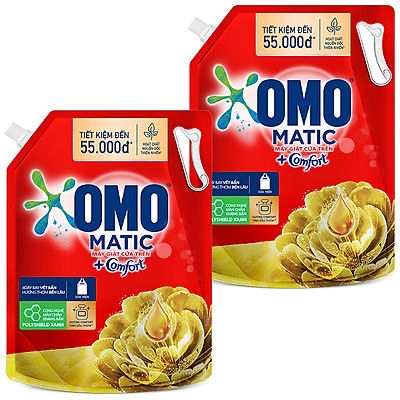 Nước Giặt Omo Comfort Tinh Dầu Thơm 2.8kg Cam kết chính hãng 100%