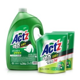 Nước giặt ACTZ tẩy trắng 2.2L Chuẩn hàng nhập khẩu Hàn Quốc