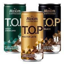 Cà Phê Lon Maxim TOP Hàn Quốc  200ml Chính hãng 100%