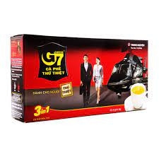 Cà Phê Hòa Tan 3in1 G7 Hộp 336g (21 gói x 16g) Chính hãng 100%