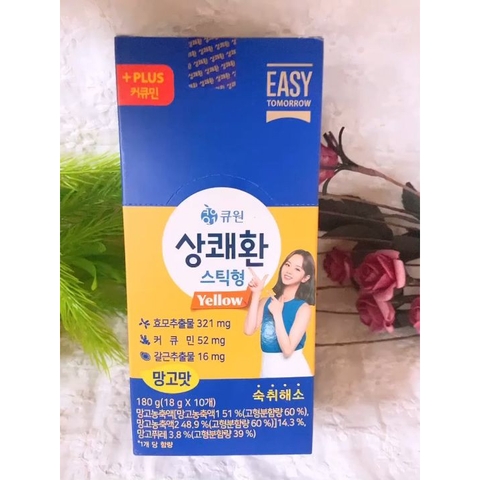 Thạch Viên giải rượu 18g (Yellow) Nhập khẩu Hàn quốc