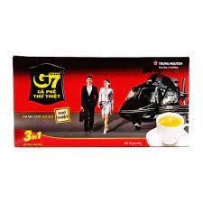 Cà Phê Hòa Tan 3in1 G7 Hộp 336g (21 gói x 16g) Chính hãng 100%