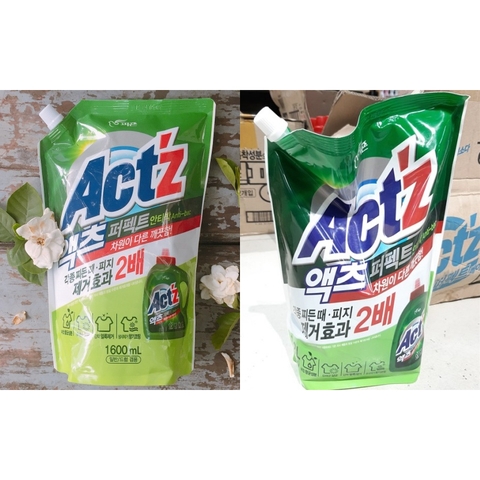 Nước giặt ACTZ tẩy trắng 2.2L Chuẩn hàng nhập khẩu Hàn Quốc