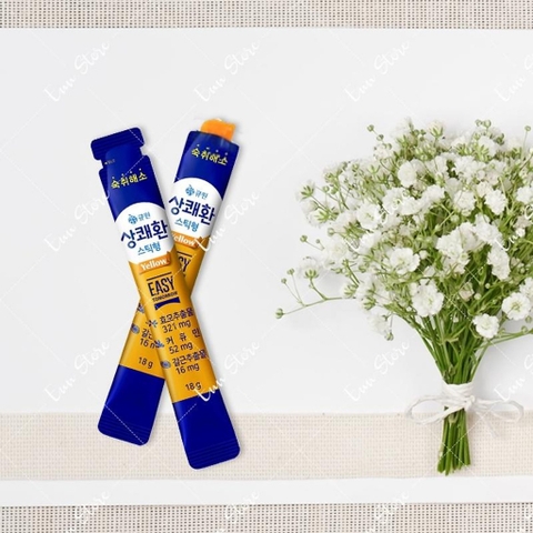 Thạch Viên giải rượu 18g (Yellow) Nhập khẩu Hàn quốc