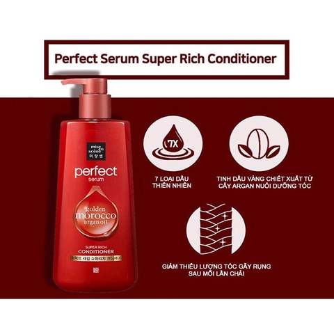 Dầu xả Mise Èn Scene Super Rich 680ML