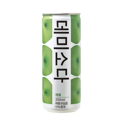 Nước Demi soda Trái cây Vị Chanh và Táo 250ml Chuẩn nhập khẩu HQ