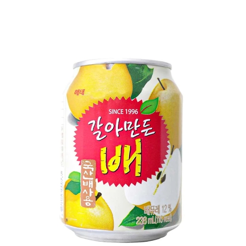 Nước trái cây Haitai nho và lê 238ml Chuẩn hàng nhập khẩu HQ