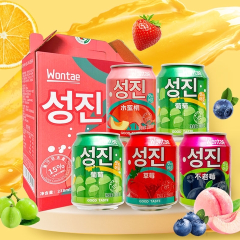 Nước trái cây Haitai nho và lê 238ml Chuẩn hàng nhập khẩu HQ