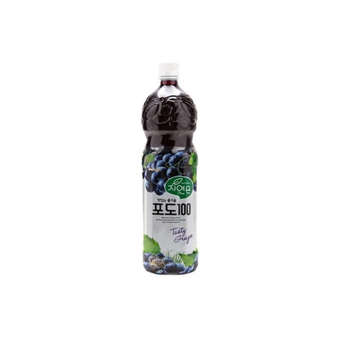 Nước Trái cây nho,quýt và táo Ja Yeon Eun 1.5L Chuẩn hàng nhập khẩu HQ