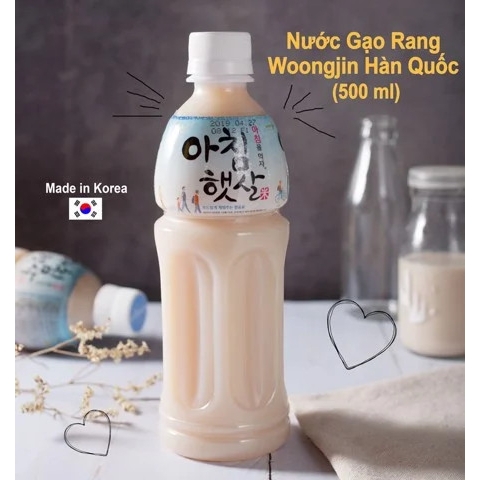 Nước gạo rang Achim Hetsan 500ml/1.5L Chuẩn hàng nhập khẩu HQ