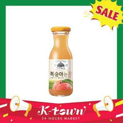 Nước Woongjin vị nho, táo, lô hội nha đam, mật ong và hồng sâm, cam, đào, gạo rang (chai 180ml) Chuẩn hàng nhập khẩu HQ