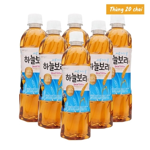 Trà lúa mạch woongjin 500ml/1.5L Chuẩn hàng nhập khẩu Hàn Quốc