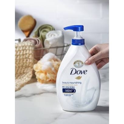 Sữa tắm Dove 1000ml làm sạch mềm mại