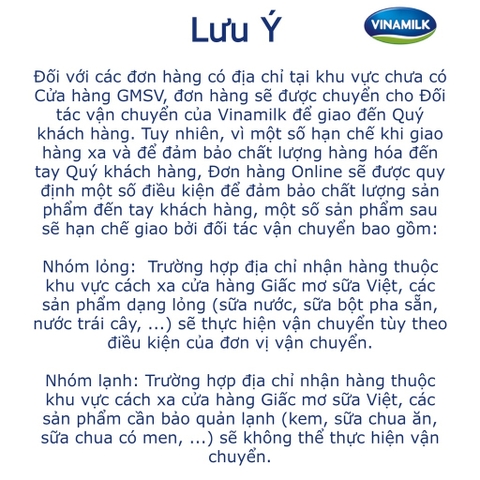 Sữa tươi tiệt trùng Vinamilk  có đường 220ml - Thùng 48 bịch