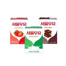 Sữa tươi tiệt trùng SEOUL Dành cho bé 1 tuổi trở lên nhập khẩu Hàn Quốc 200ml*24 hộp